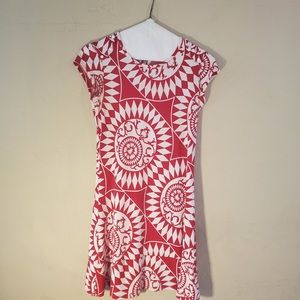 M - Red & White Tunic/Dress
